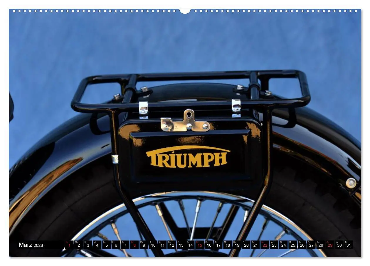 Bild: 9783516215069 | Triumph SST 500 (Wandkalender 2026 DIN A2 quer), CALVENDO...