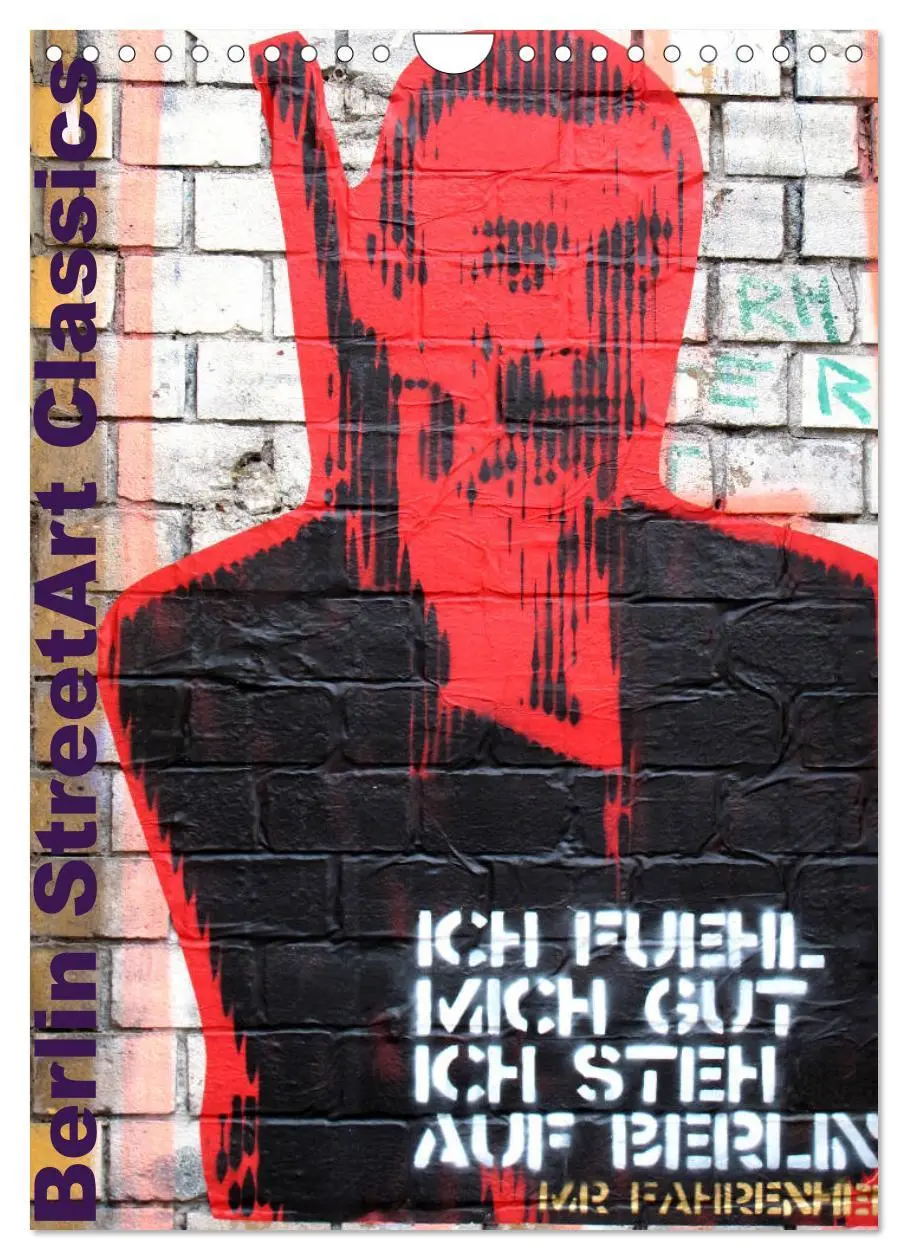 Cover: 9783516385069 | Berlin StreetArt Classics (Wandkalender 2026 DIN A4 hoch), CALVENDO...