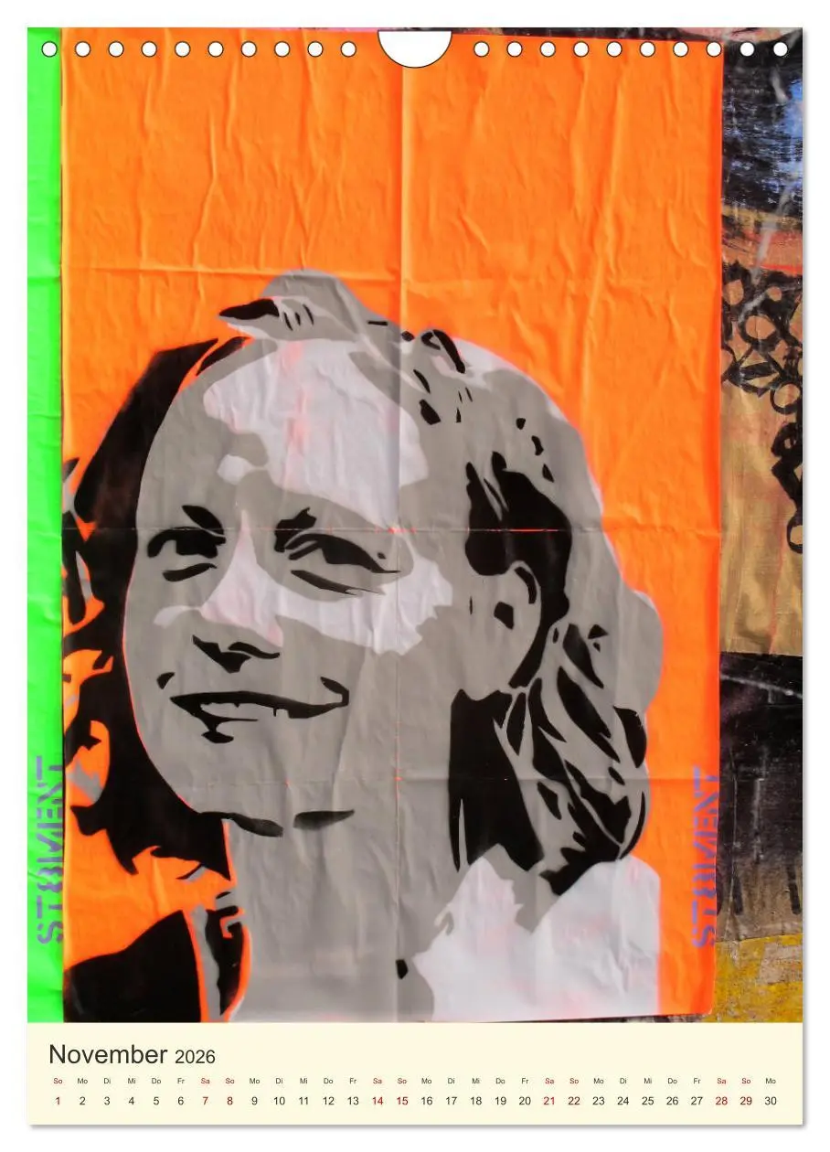 Bild: 9783516385069 | Berlin StreetArt Classics (Wandkalender 2026 DIN A4 hoch), CALVENDO...