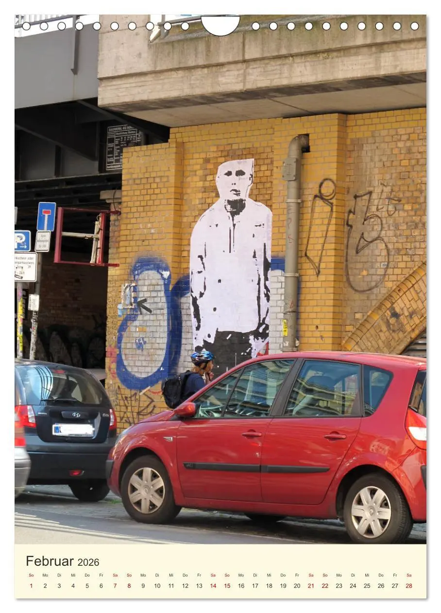 Bild: 9783516385069 | Berlin StreetArt Classics (Wandkalender 2026 DIN A4 hoch), CALVENDO...