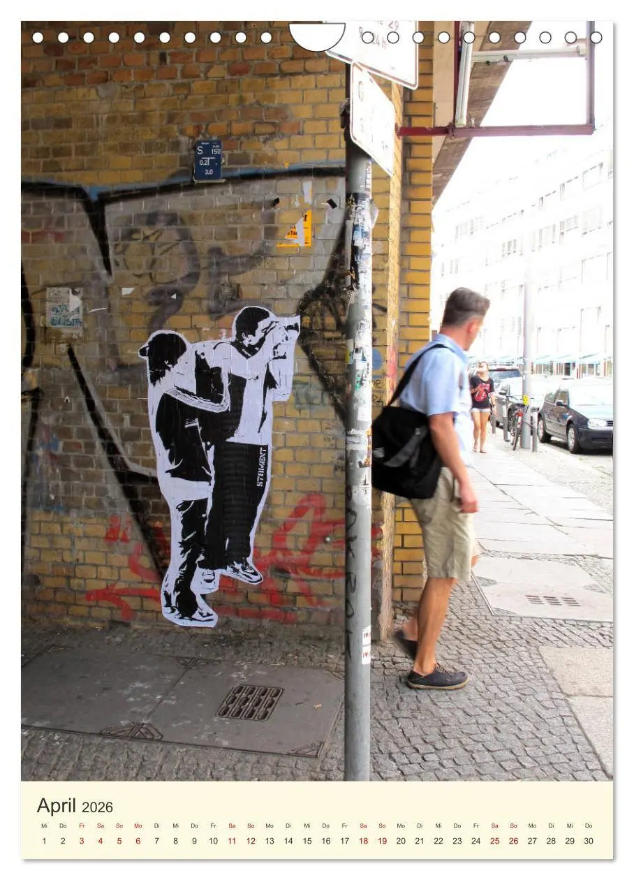 Bild: 9783516385069 | Berlin StreetArt Classics (Wandkalender 2026 DIN A4 hoch), CALVENDO...