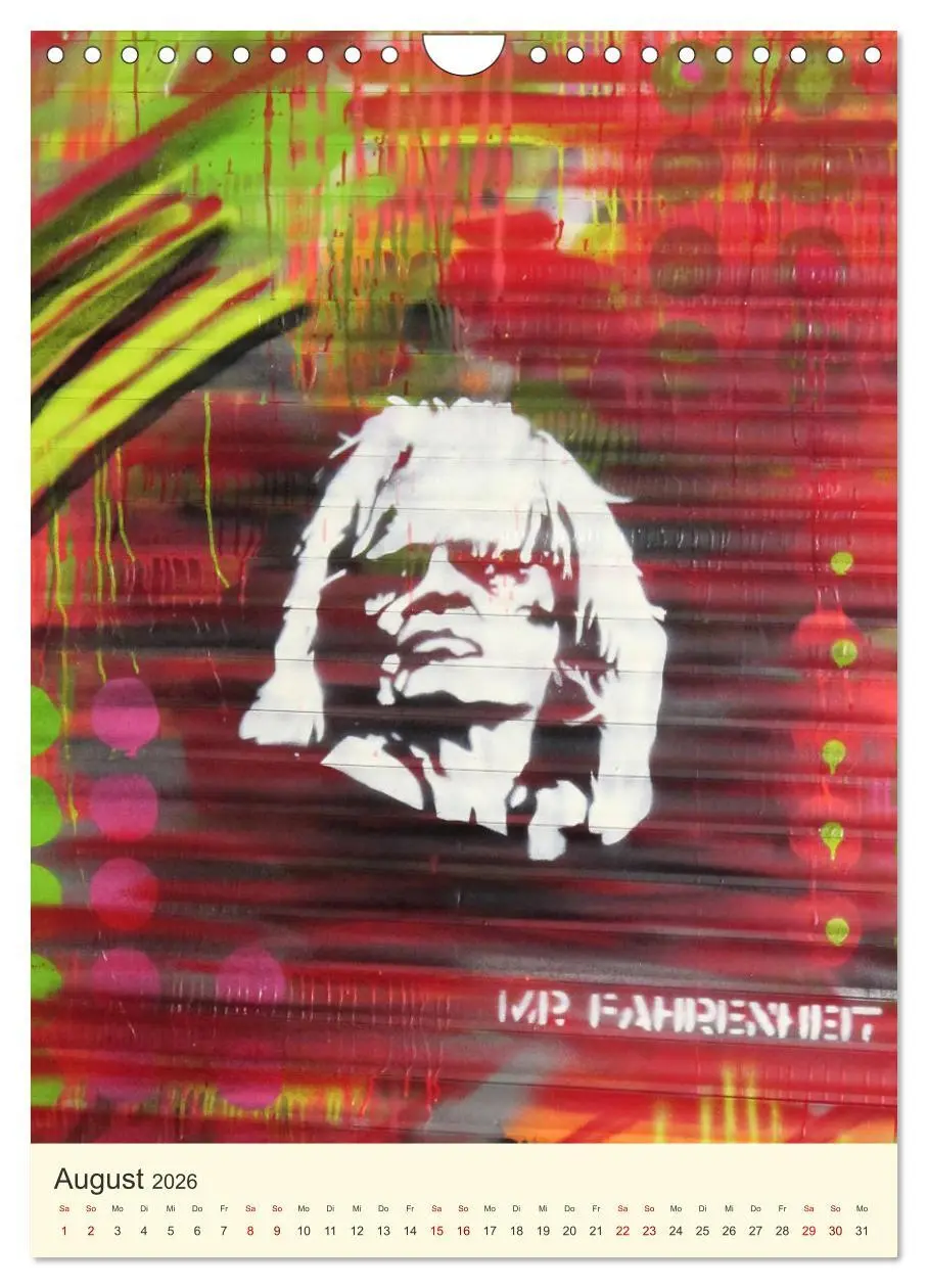 Bild: 9783516385069 | Berlin StreetArt Classics (Wandkalender 2026 DIN A4 hoch), CALVENDO...