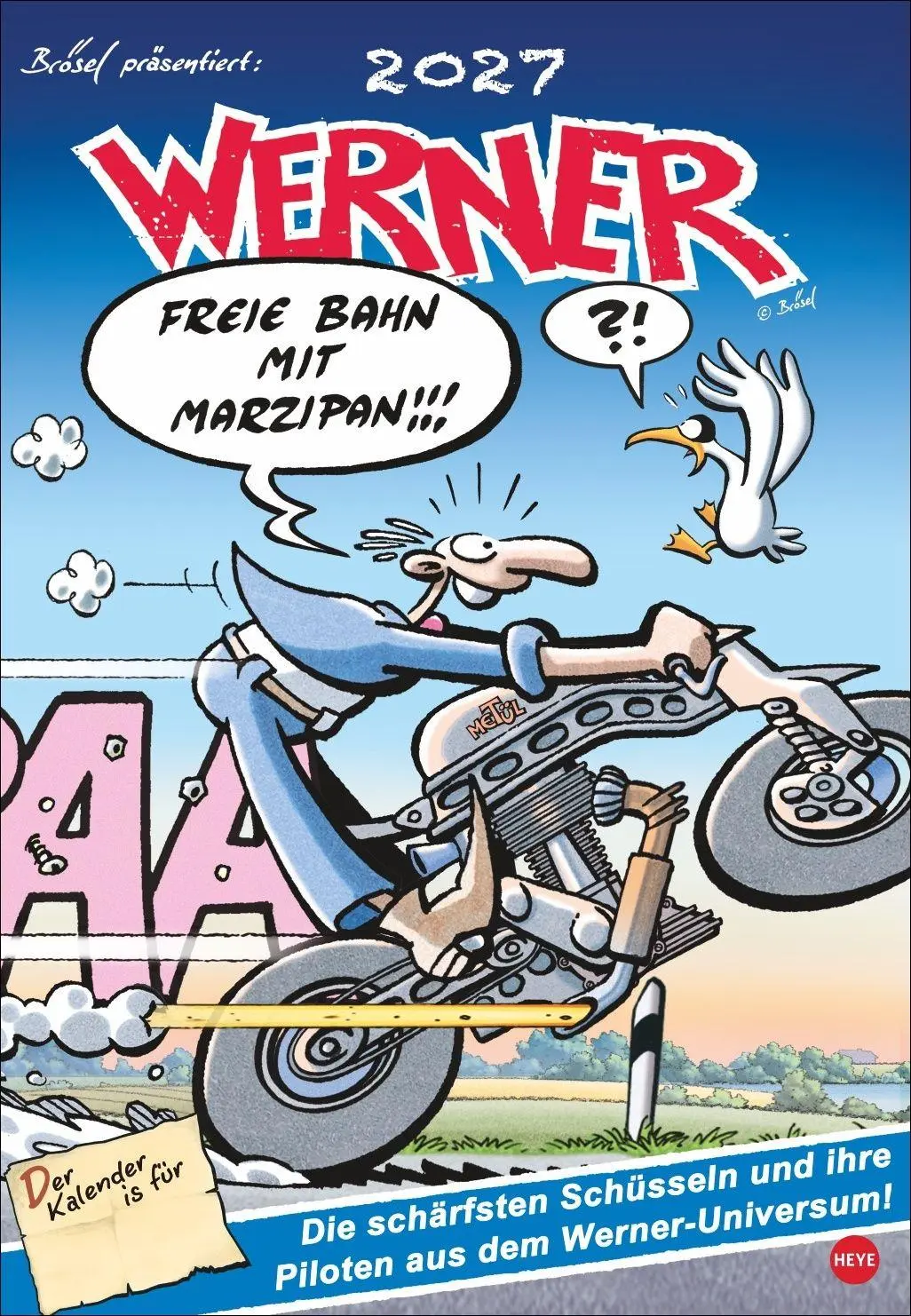 Cover: 9783756415069 | Werner Kalender 2027 | Rötger Feldmann | Kalender | Spiralbindung