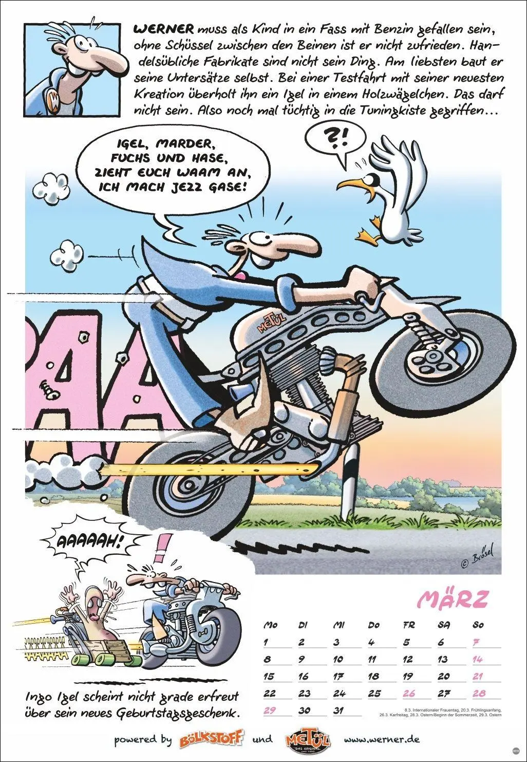 Bild: 9783756415069 | Werner Kalender 2027 | Rötger Feldmann | Kalender | Spiralbindung