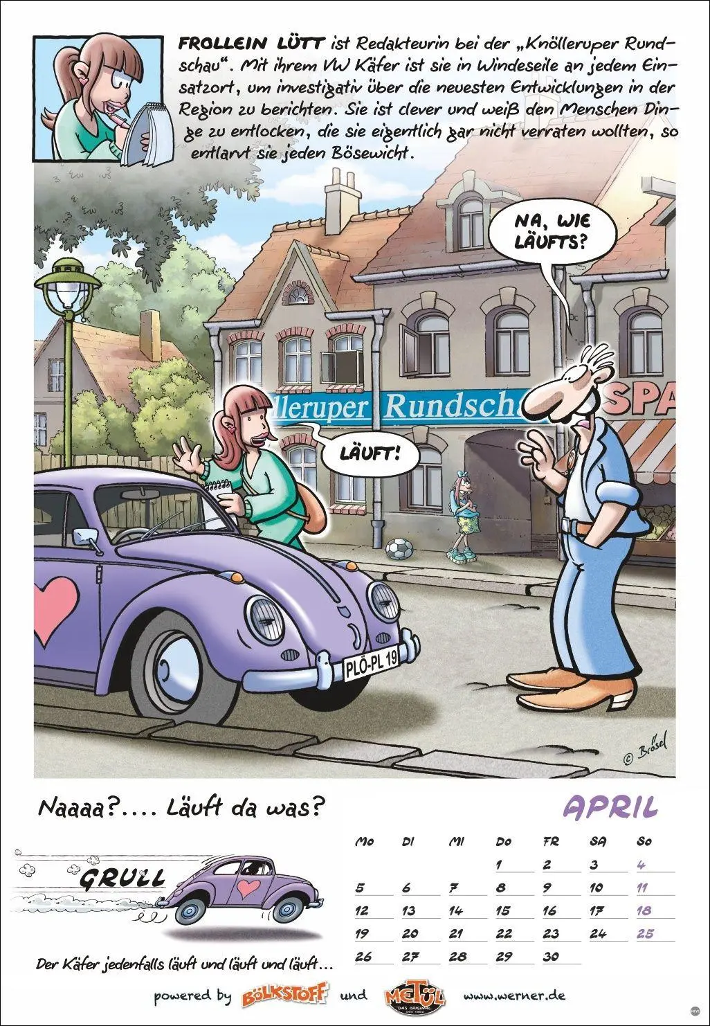 Bild: 9783756415069 | Werner Kalender 2027 | Rötger Feldmann | Kalender | Spiralbindung