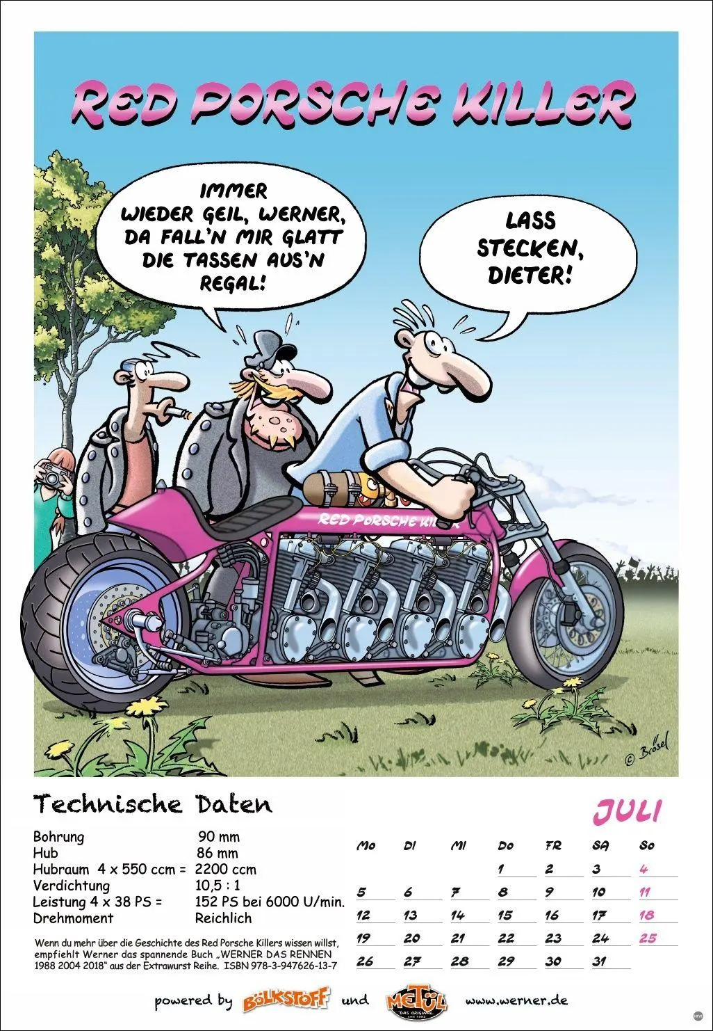 Bild: 9783756415069 | Werner Kalender 2027 | Rötger Feldmann | Kalender | Spiralbindung