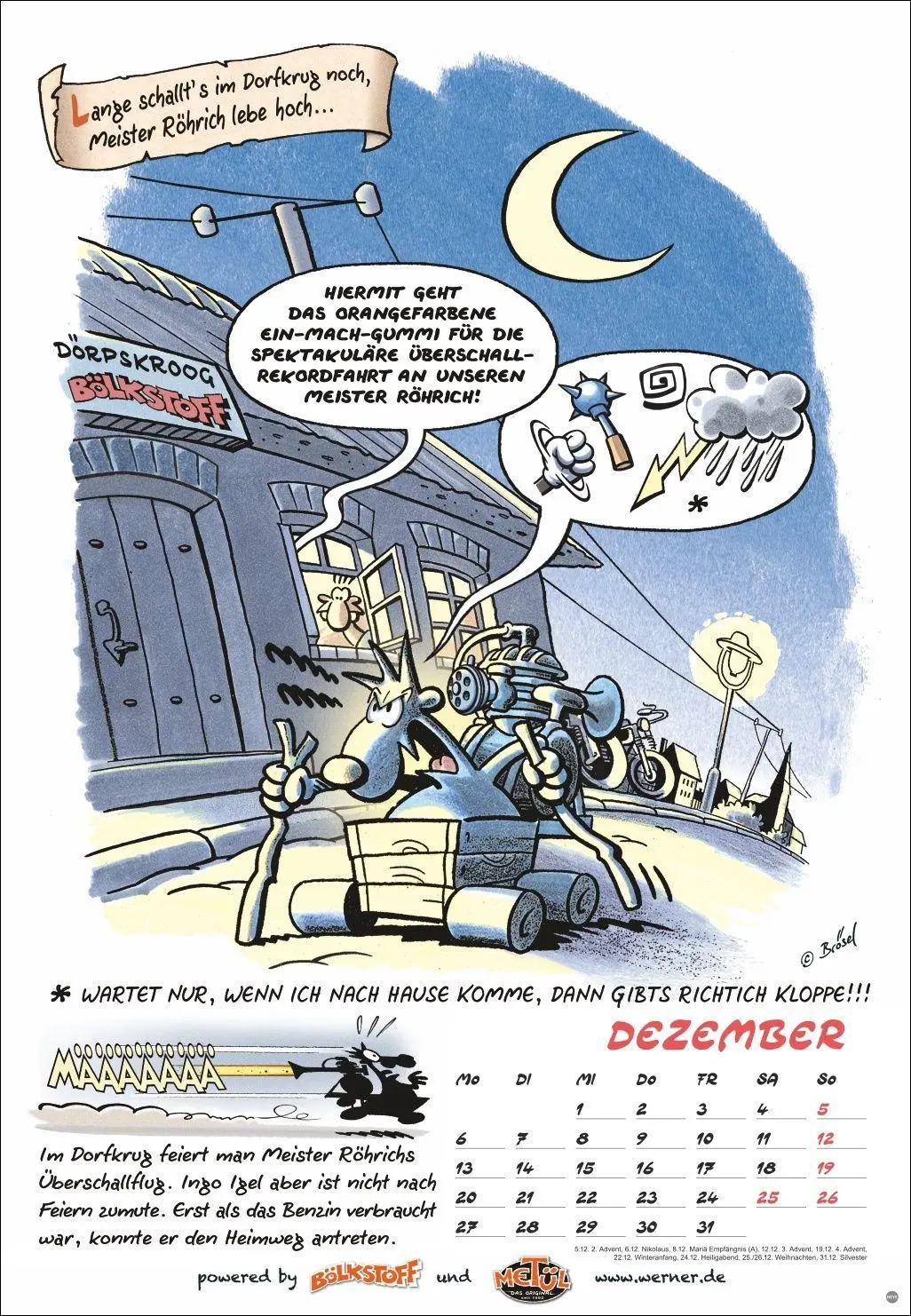 Bild: 9783756415069 | Werner Kalender 2027 | Rötger Feldmann | Kalender | Spiralbindung