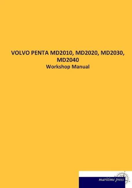 Cover: 9783954275069 | VOLVO PENTA MD2010, MD2020, MD2030, MD2040 | Workshop Manual | N. N.