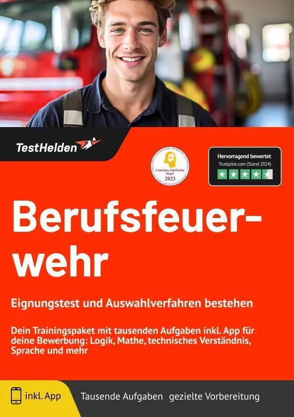 Cover: 9783988175069 | Berufsfeuerwehr Eignungstest und Auswahlverfahren bestehen: Dein...