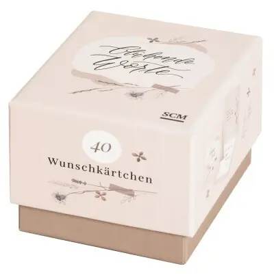 Bild: 4250330935169 | Blühende Worte - 40 Wunschkärtchen | Jeannette Mokosch | Karten | 2023