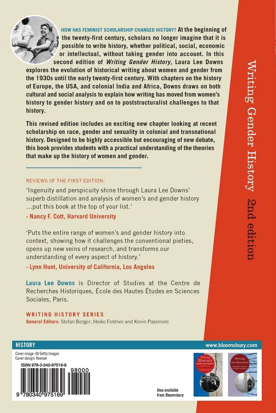 Rückseite: 9780340975169 | Writing Gender History | Laura Lee Downs | Taschenbuch | Englisch