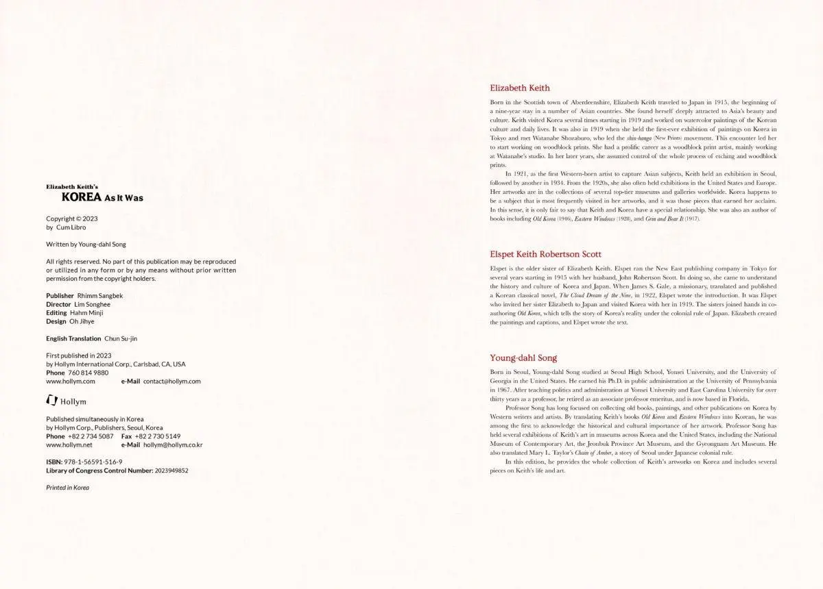 Bild: 9781565915169 | Elizabeth Keith's Korea As It Was | Elspet Keith Robertson (u. a.)