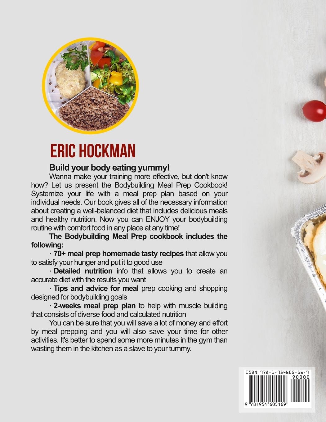 Rückseite: 9781954605169 | Bodybuilding Meal Prep Cookbook | Eric Hockman | Taschenbuch | 2021