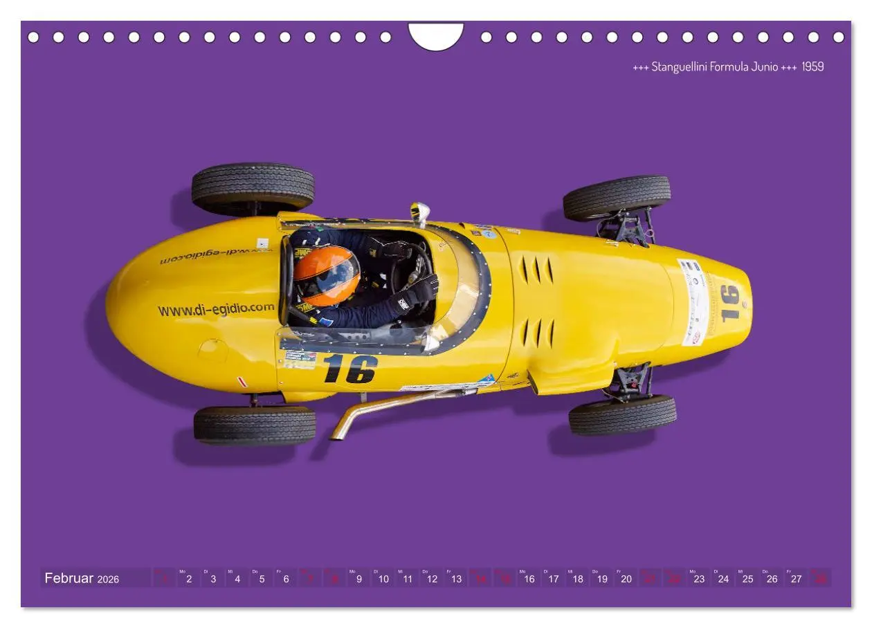 Bild: 9783457595169 | Legenden des Rennsports - Formel Junior 1955-1965 (Wandkalender...