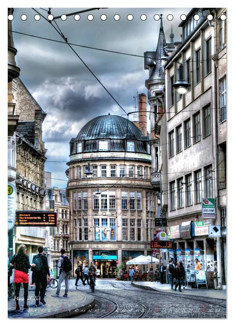 Bild: 9783516445169 | Stadtansichten von Halle Saale 2026 (Tischkalender 2026 DIN A5...