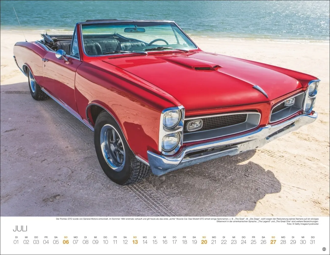 Bild: 9783756405169 | Legendäre Autos Posterkalender 2025 | Kalender | Spiralbindung | 2025