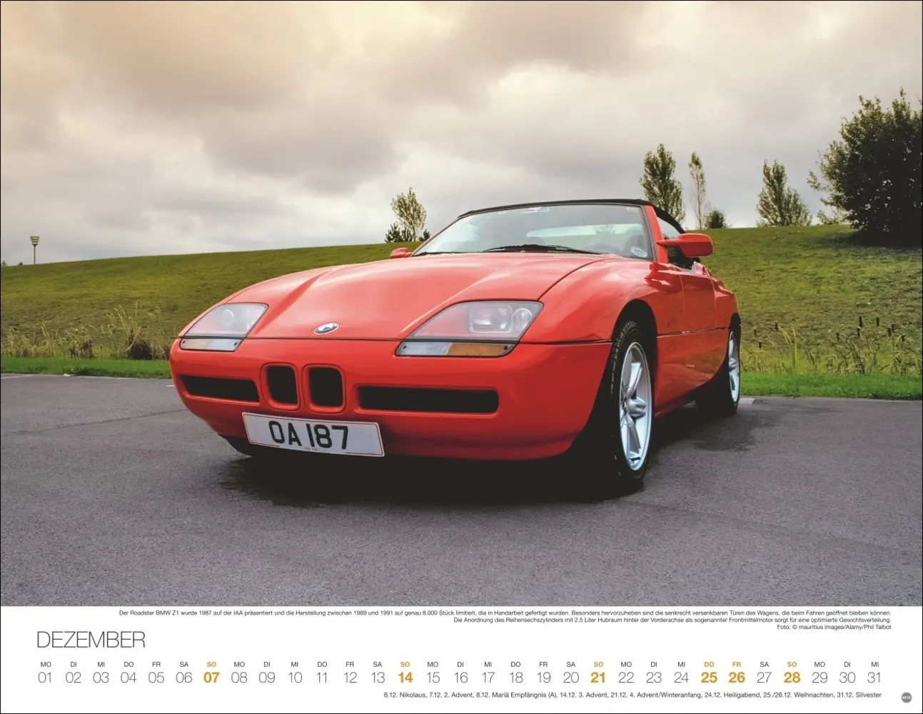 Bild: 9783756405169 | Legendäre Autos Posterkalender 2025 | Kalender | Spiralbindung | 2025