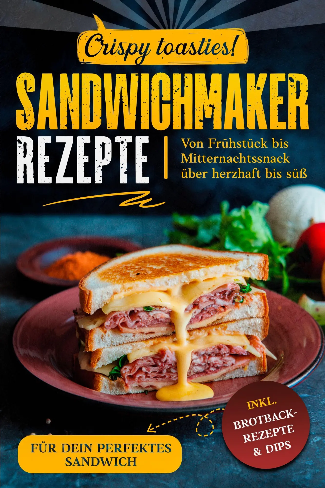 Cover: 9783757635169 | Sandwichmaker Rezepte: inkl. Brotback-Rezepte &amp; Dips für dein...