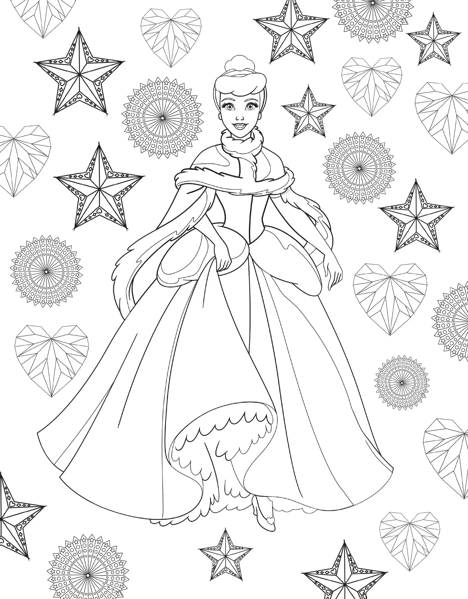 Bild: 9783833245169 | Disney: Weihnachtsmalblock: 40 festliche Motive zum Ausmalen | Buch