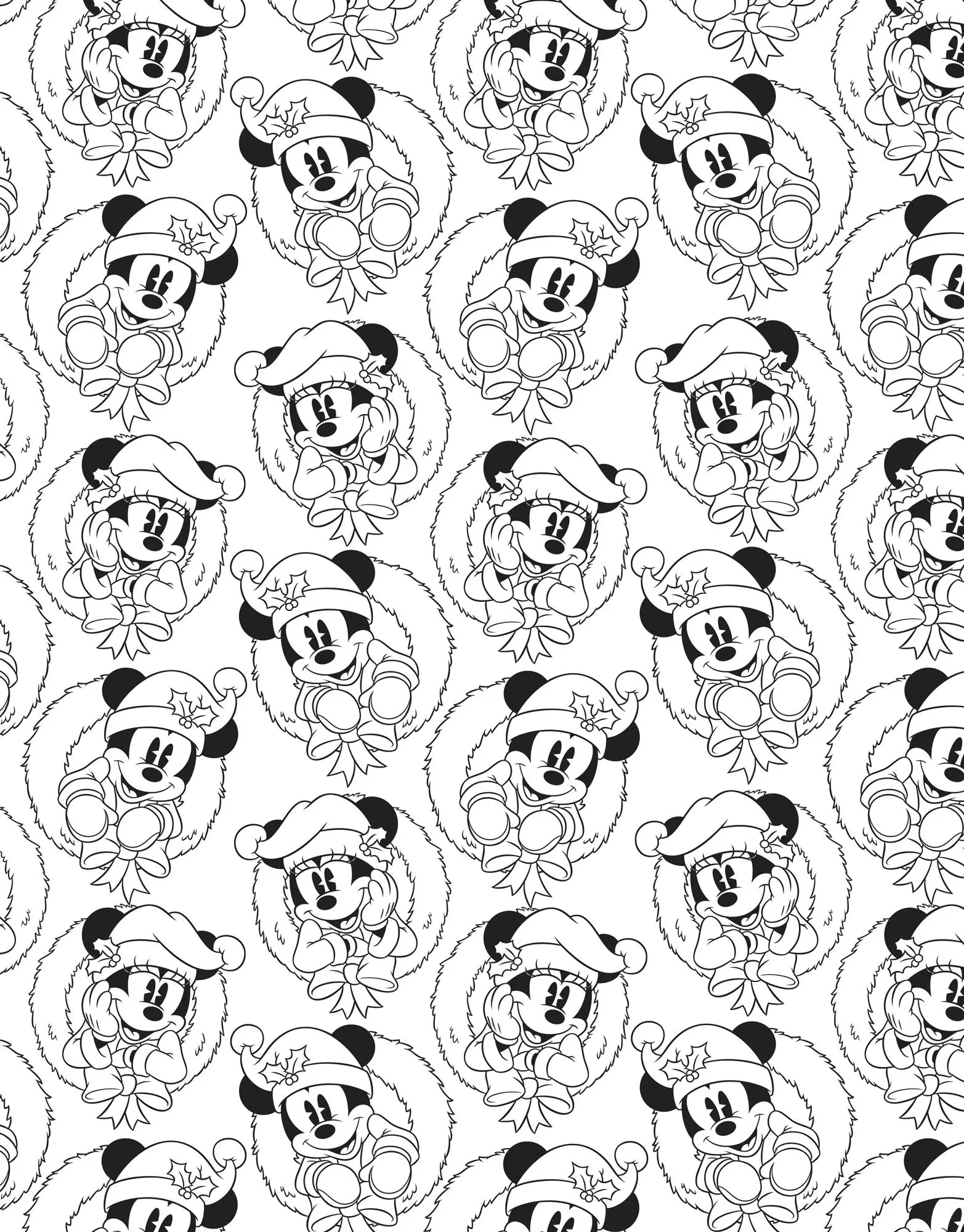 Bild: 9783833245169 | Disney: Weihnachtsmalblock: 40 festliche Motive zum Ausmalen | Buch