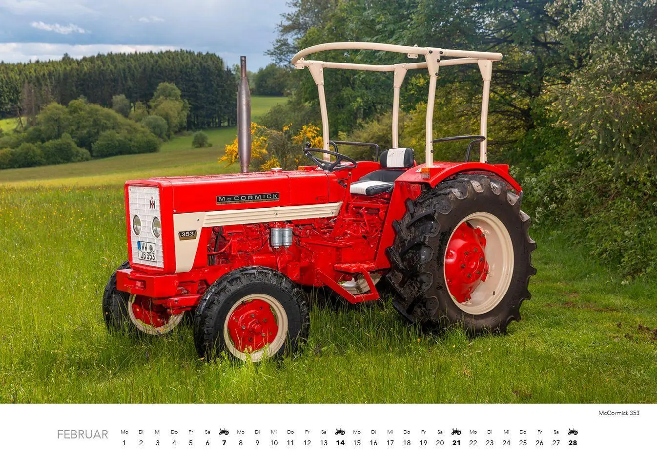 Bild: 9783960585169 | Klassische Traktoren 2027 - Mittelformat-Kalender | Frank Lutzebäck