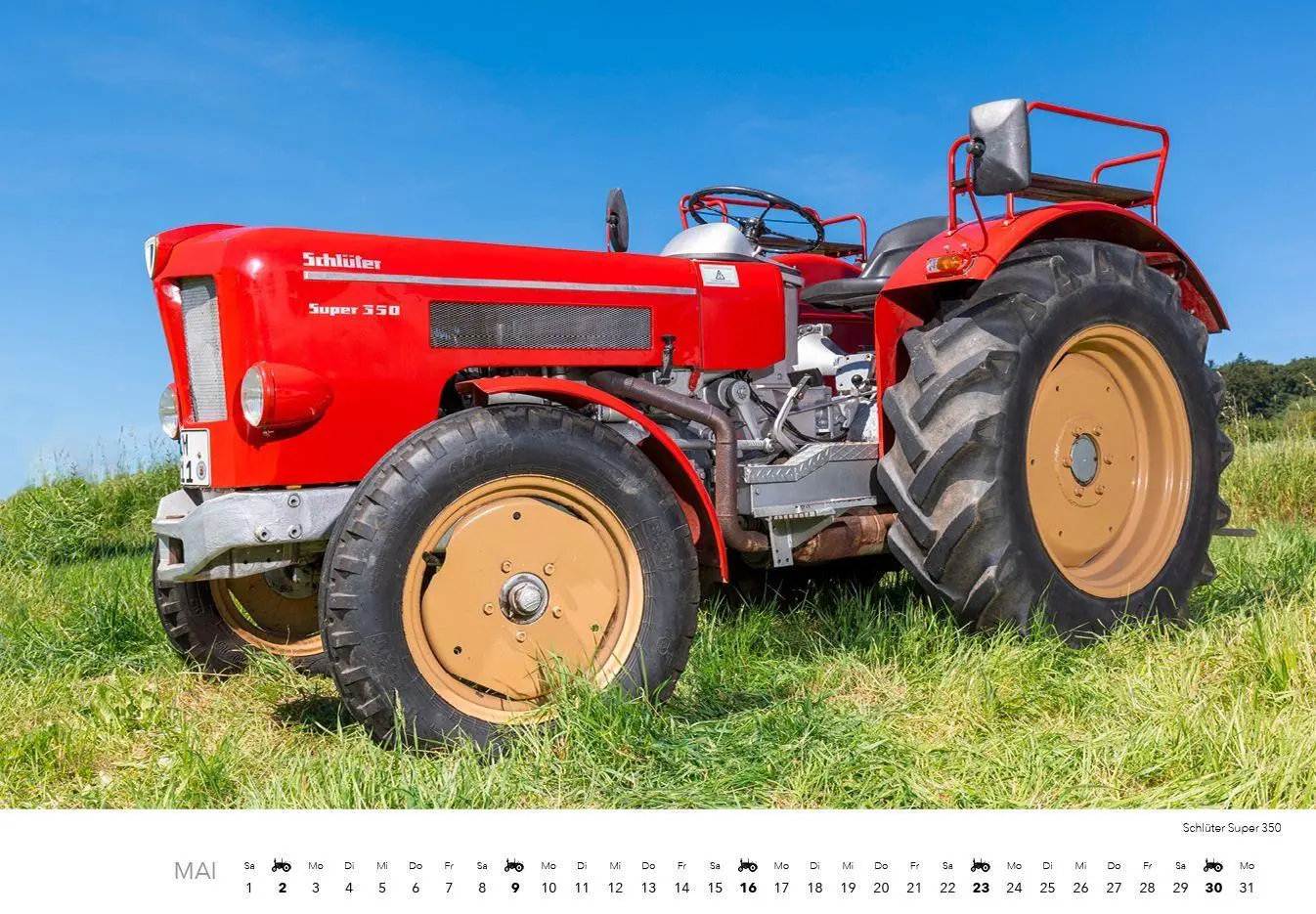 Bild: 9783960585169 | Klassische Traktoren 2027 - Mittelformat-Kalender | Frank Lutzebäck