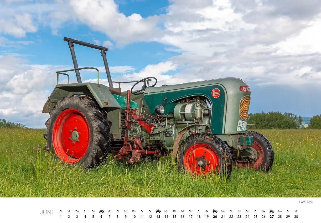Bild: 9783960585169 | Klassische Traktoren 2027 - Mittelformat-Kalender | Frank Lutzebäck