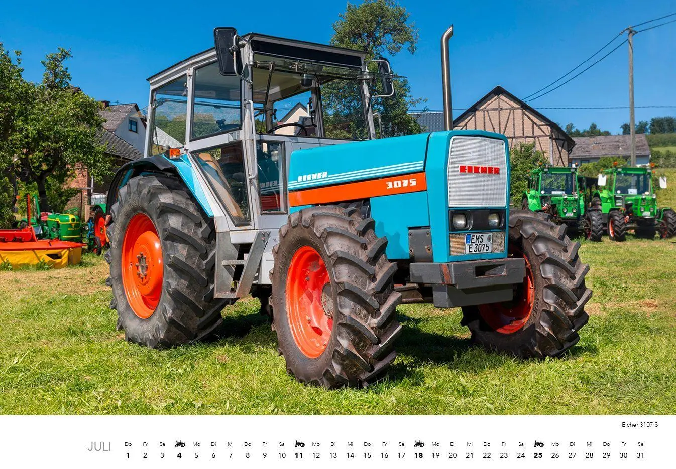Bild: 9783960585169 | Klassische Traktoren 2027 - Mittelformat-Kalender | Frank Lutzebäck