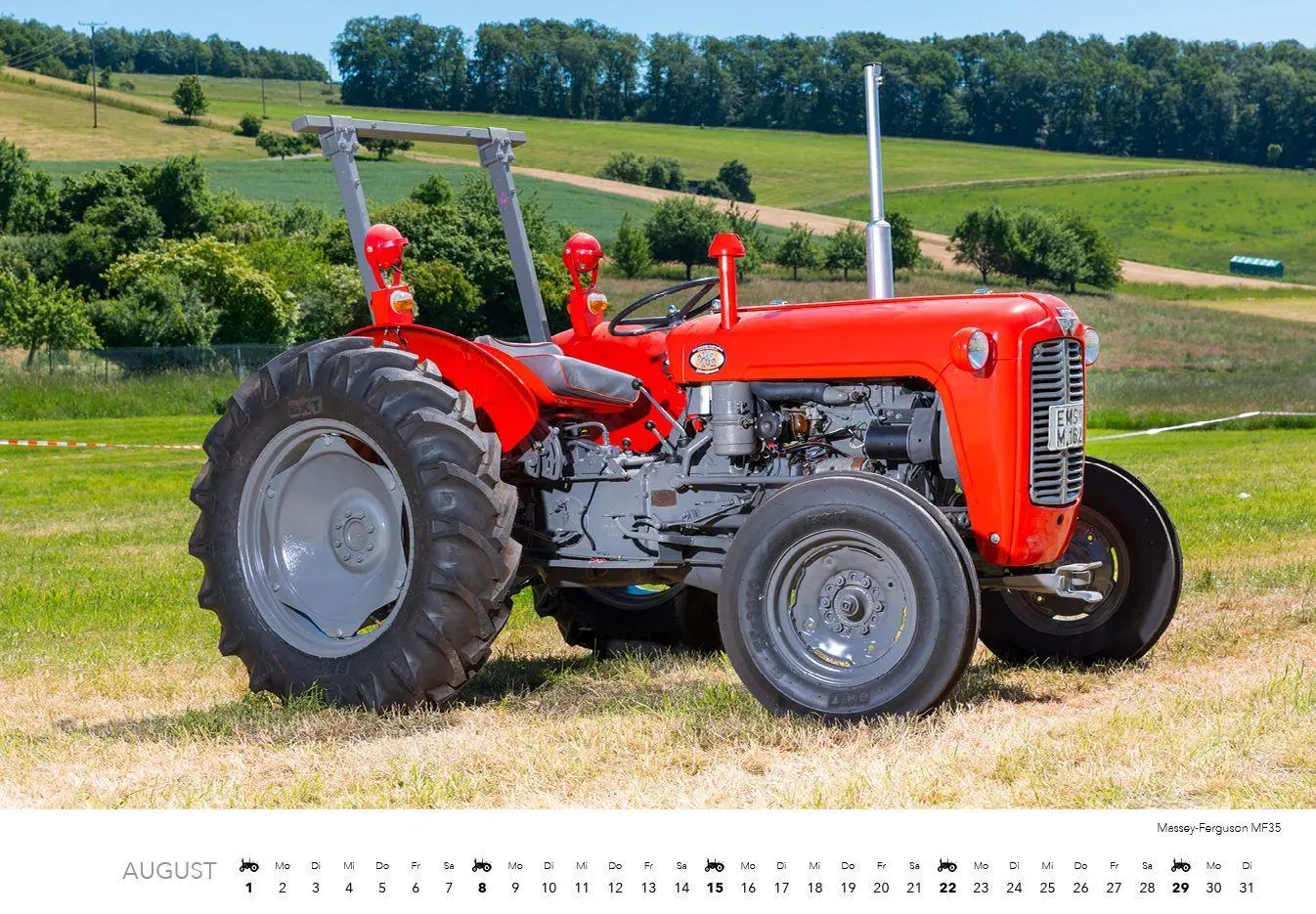 Bild: 9783960585169 | Klassische Traktoren 2027 - Mittelformat-Kalender | Frank Lutzebäck