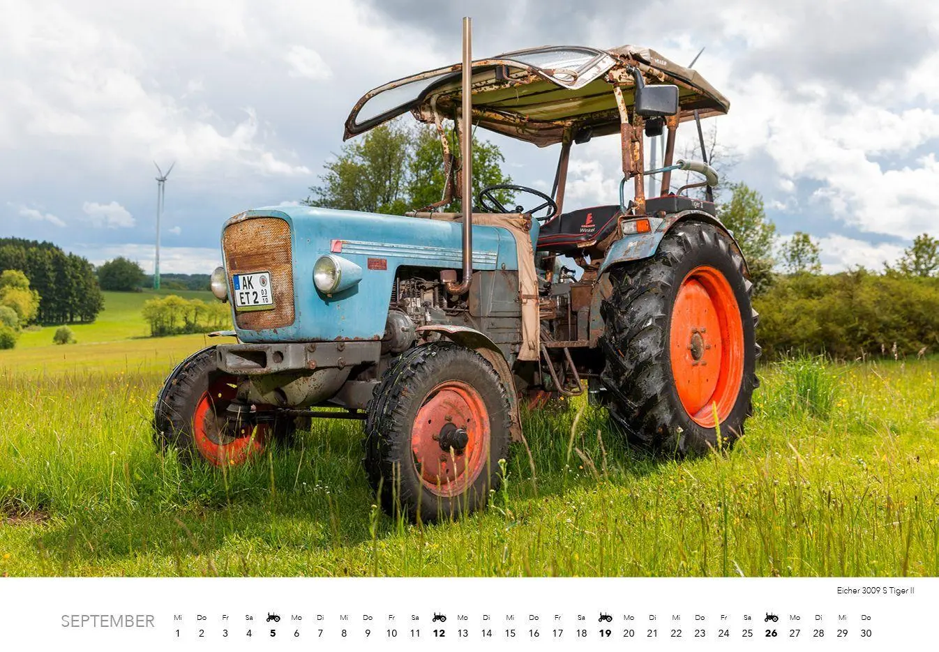 Bild: 9783960585169 | Klassische Traktoren 2027 - Mittelformat-Kalender | Frank Lutzebäck