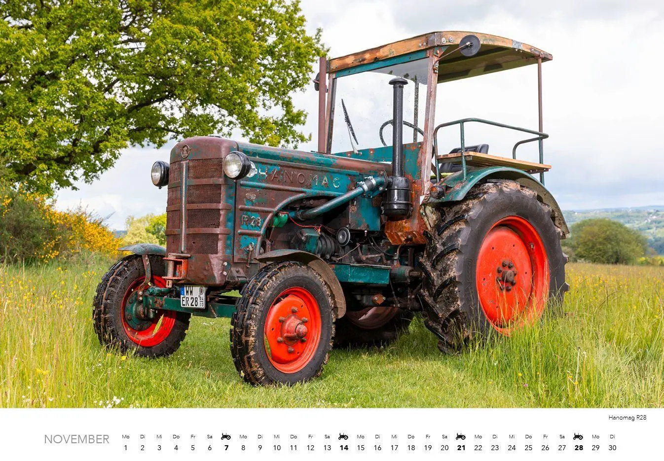 Bild: 9783960585169 | Klassische Traktoren 2027 - Mittelformat-Kalender | Frank Lutzebäck
