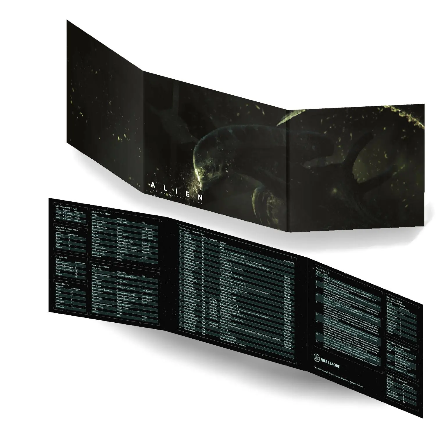 Cover: 9783963315169 | ALIEN: Das Rollenspiel - Spielleiterschirm | Andrew E. C. Gaska | 2 S.