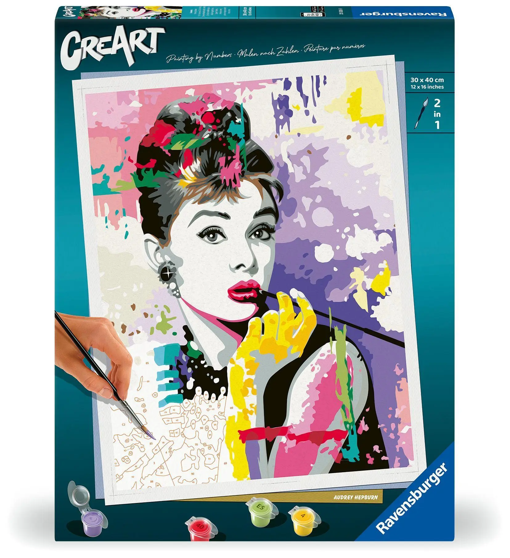 Cover: 4005556255269 | CreArt Adults Trend - Audrey Hepburn | Spiel | CreArt | Deutsch | 2025