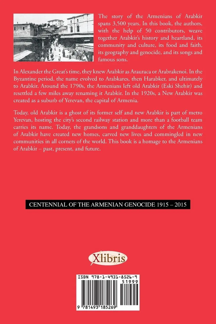 Rückseite: 9781493185269 | Arabkir-- Homage to an Armenian Community | George Jerjian (u. a.)