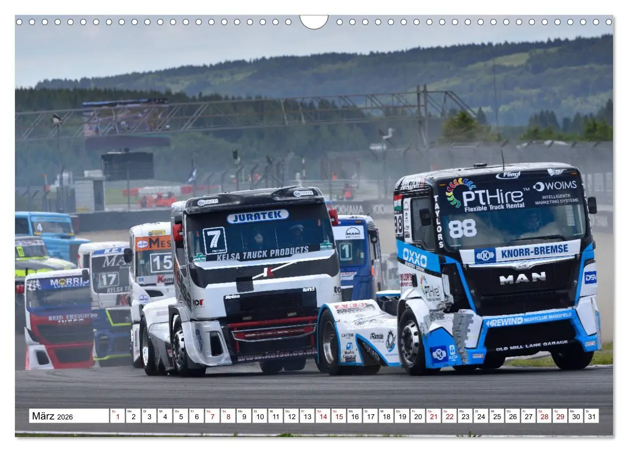 Bild: 9783457895269 | Abenteuer TRUCK RACING (Wandkalender 2026 DIN A3 quer), CALVENDO...