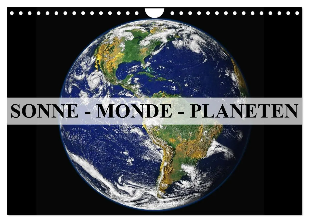 Cover: 9783516055269 | Sonne, Monde und Planeten (Wandkalender 2026 DIN A4 quer), CALVENDO...