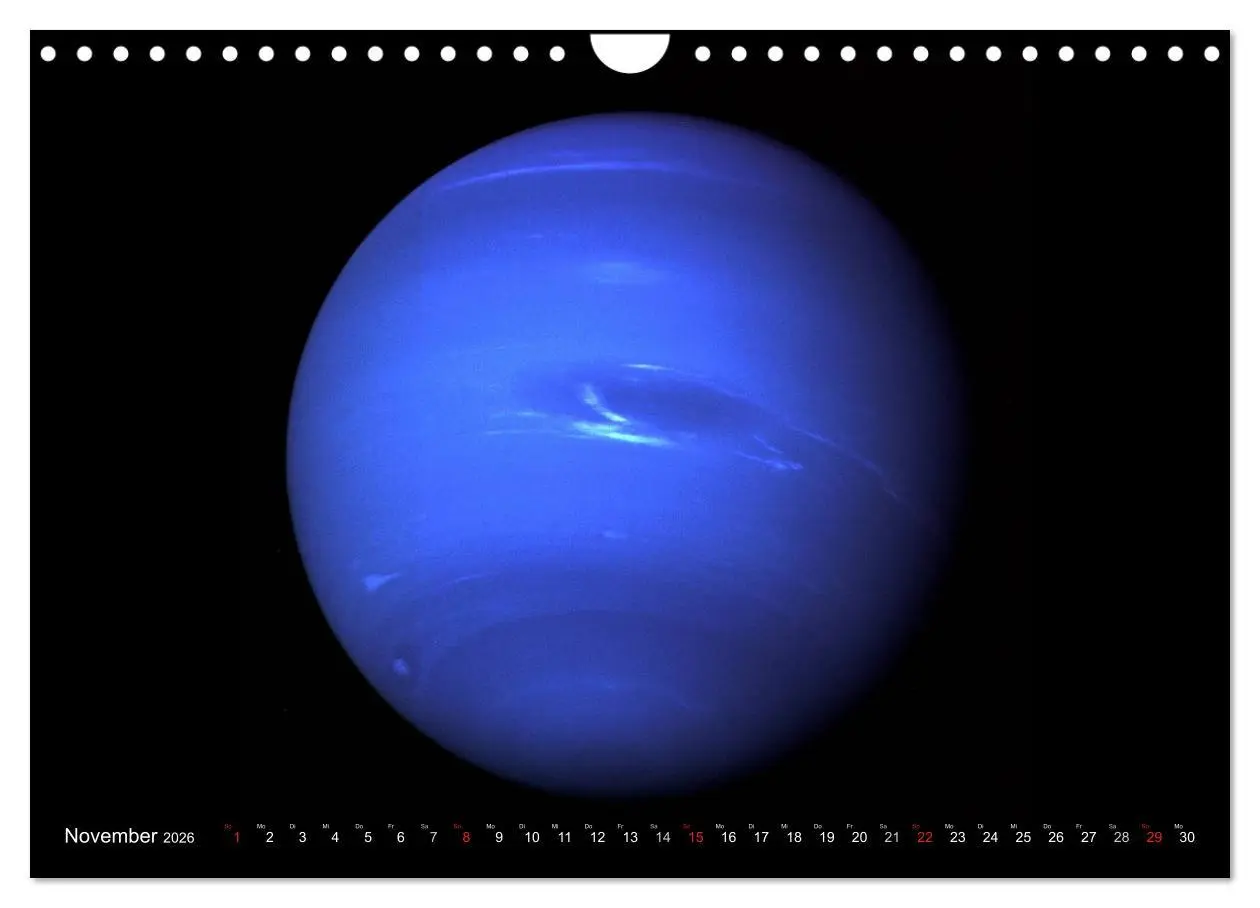Bild: 9783516055269 | Sonne, Monde und Planeten (Wandkalender 2026 DIN A4 quer), CALVENDO...