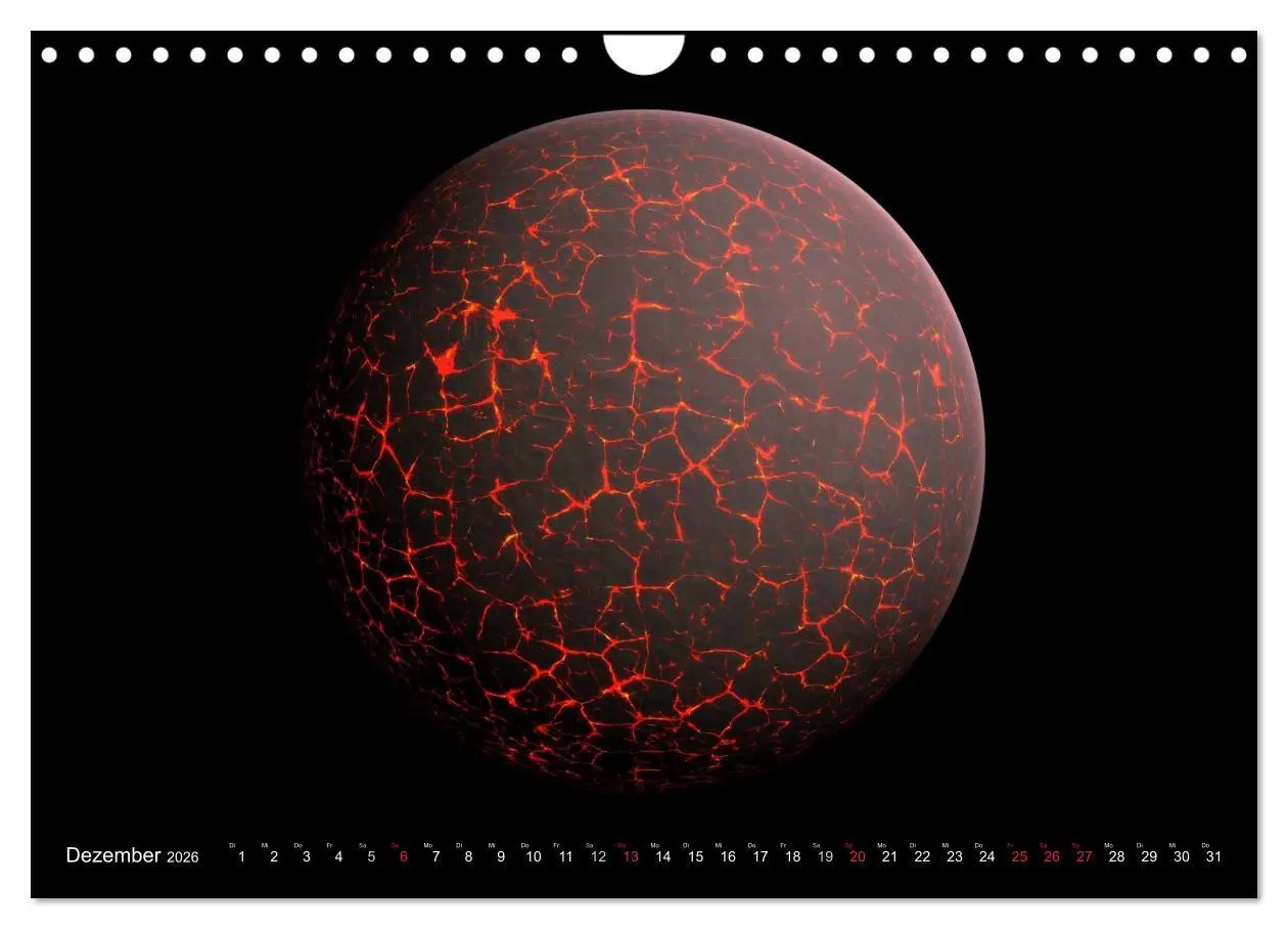 Bild: 9783516055269 | Sonne, Monde und Planeten (Wandkalender 2026 DIN A4 quer), CALVENDO...