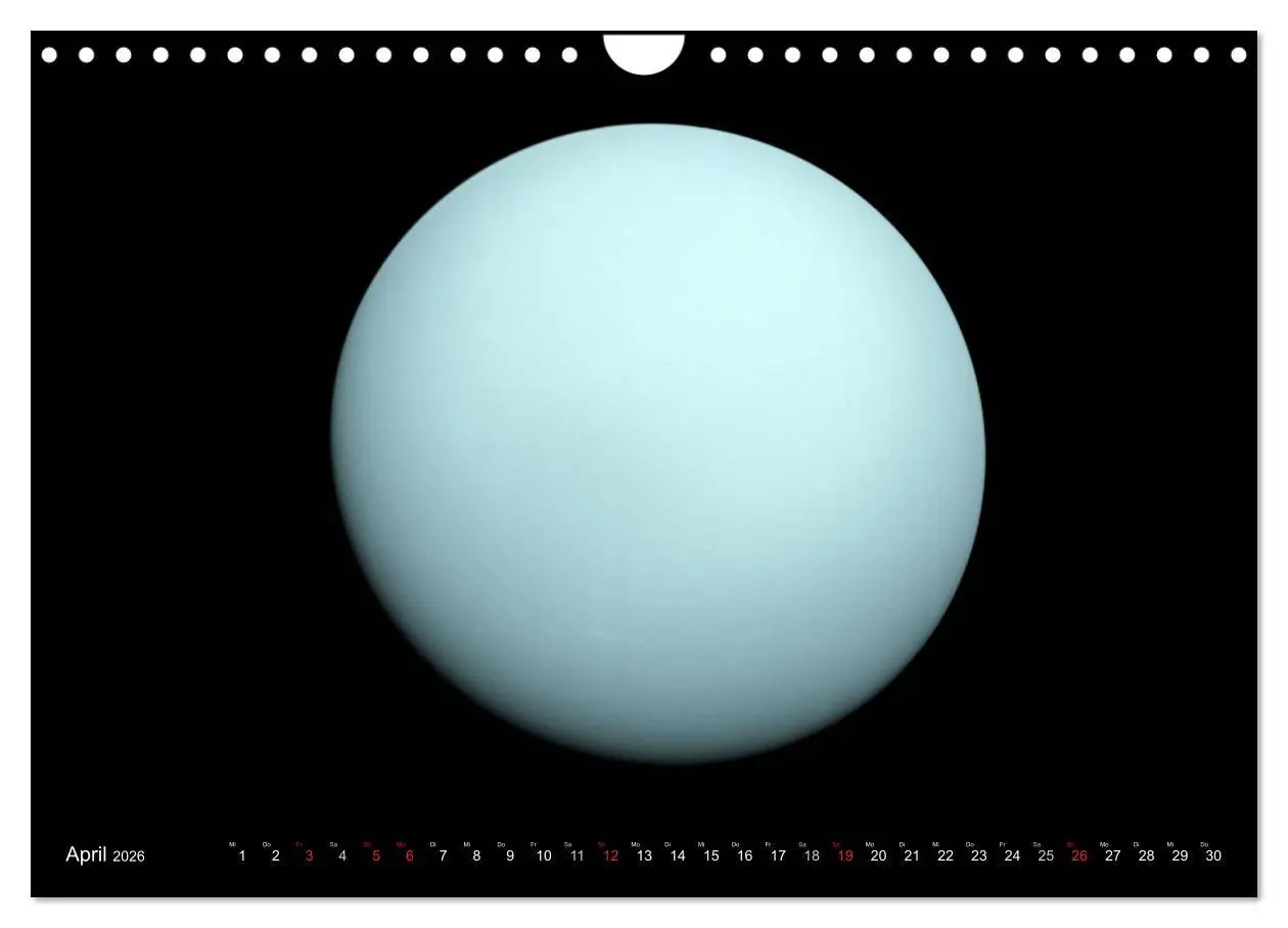 Bild: 9783516055269 | Sonne, Monde und Planeten (Wandkalender 2026 DIN A4 quer), CALVENDO...