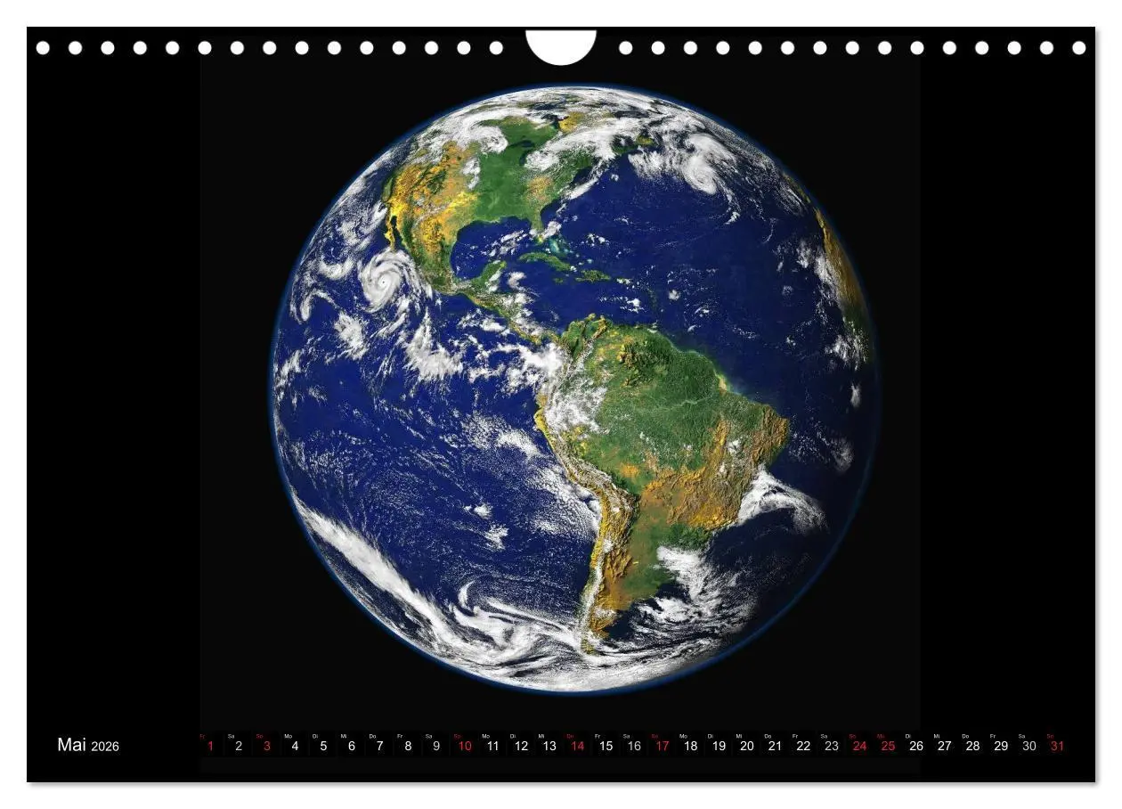 Bild: 9783516055269 | Sonne, Monde und Planeten (Wandkalender 2026 DIN A4 quer), CALVENDO...