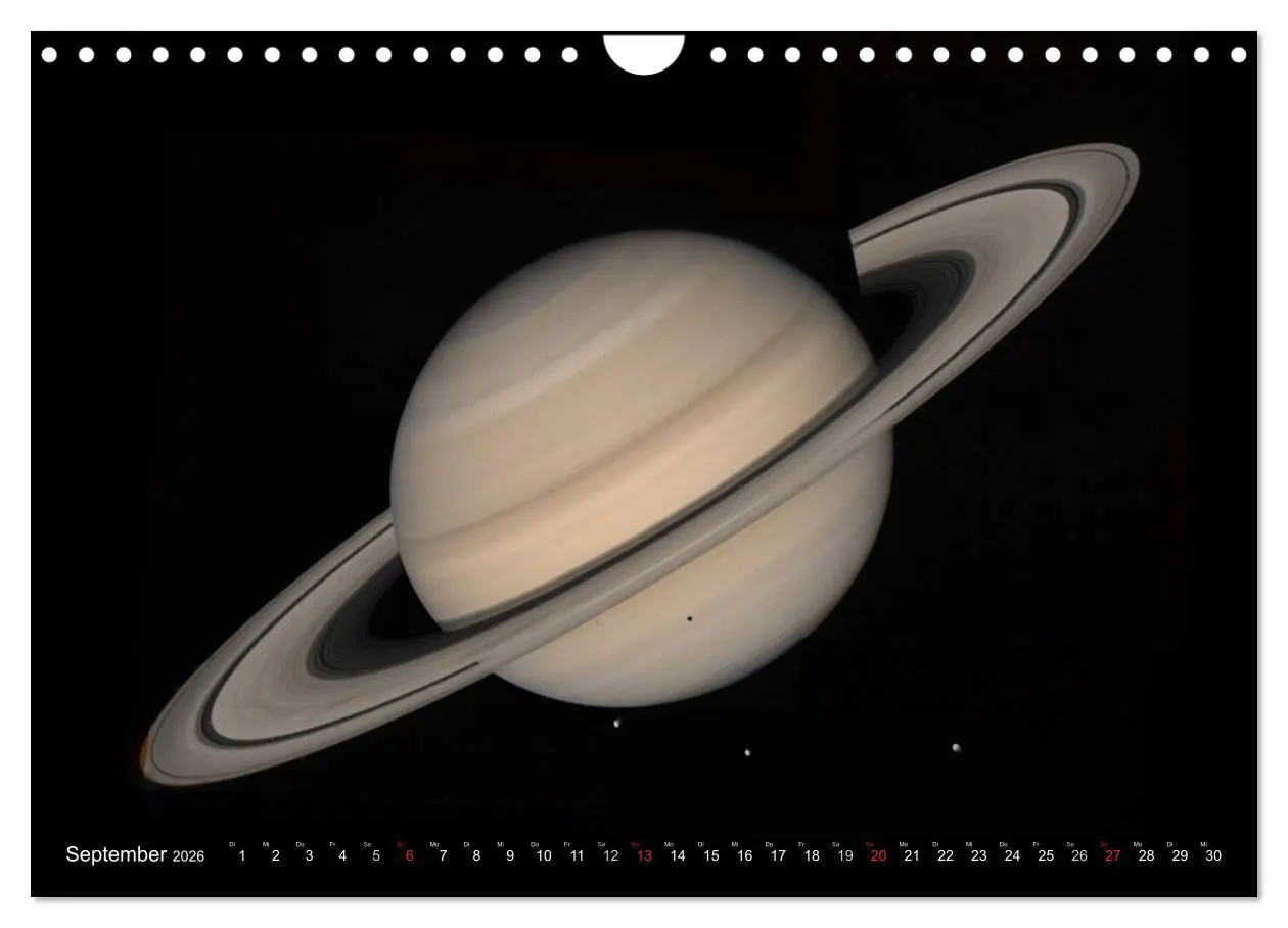 Bild: 9783516055269 | Sonne, Monde und Planeten (Wandkalender 2026 DIN A4 quer), CALVENDO...