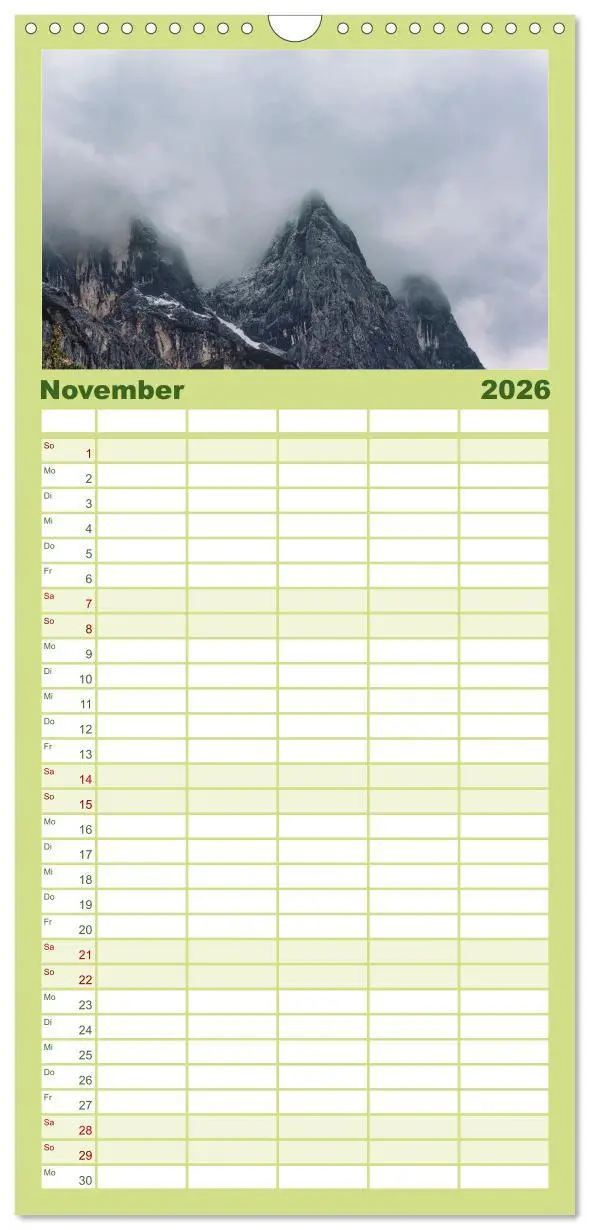Bild: 9783516505269 | Familienplaner 2026 - Nationalpark Berchtesgaden- Magische...