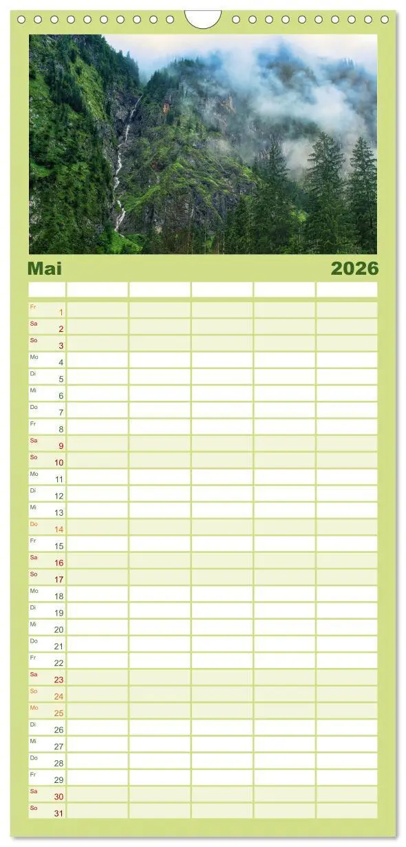 Bild: 9783516505269 | Familienplaner 2026 - Nationalpark Berchtesgaden- Magische...