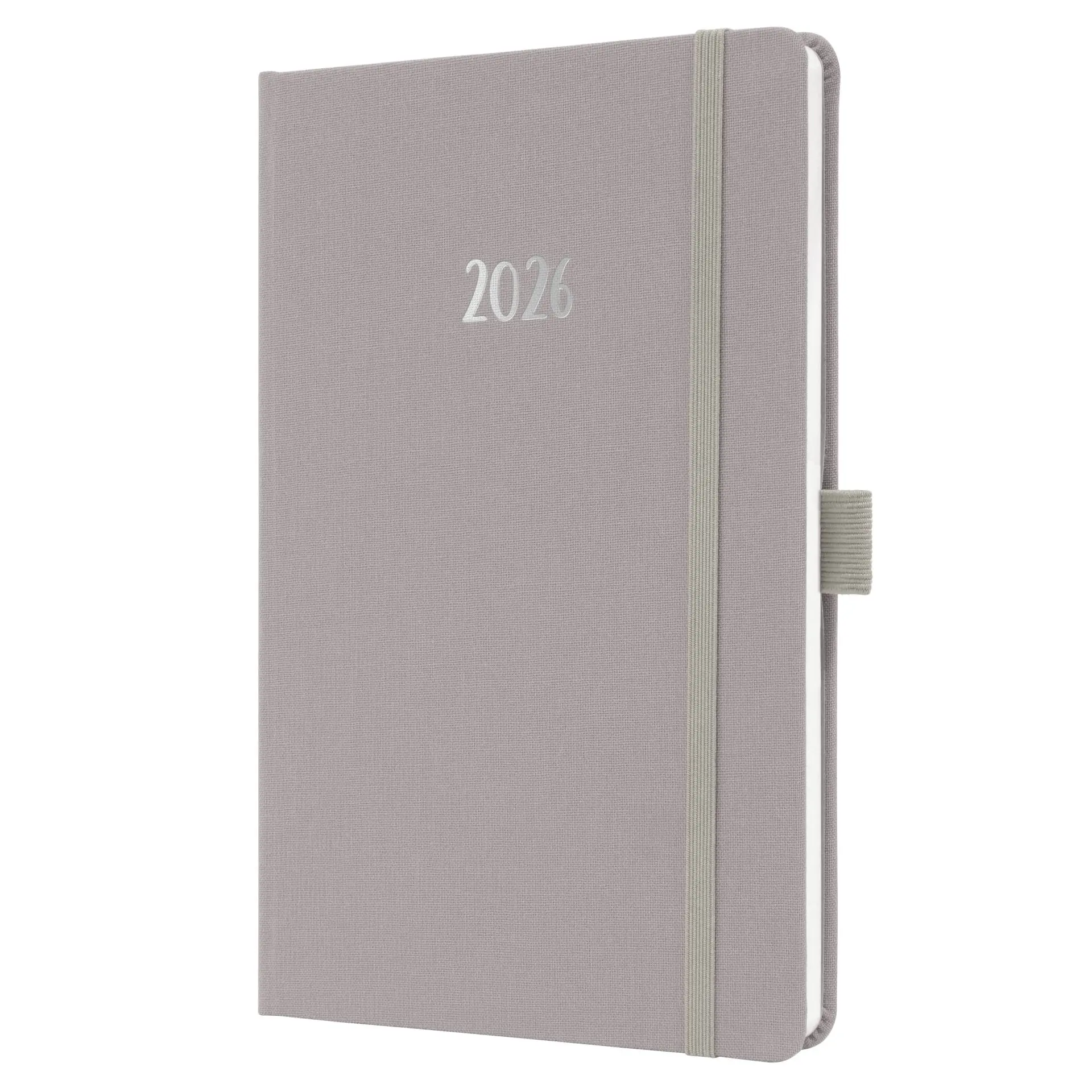 Cover: 4004360775369 | Wochenkalender Jolie 2026, ca. A5, hellgrau | Kalender | 174 S. | 2026