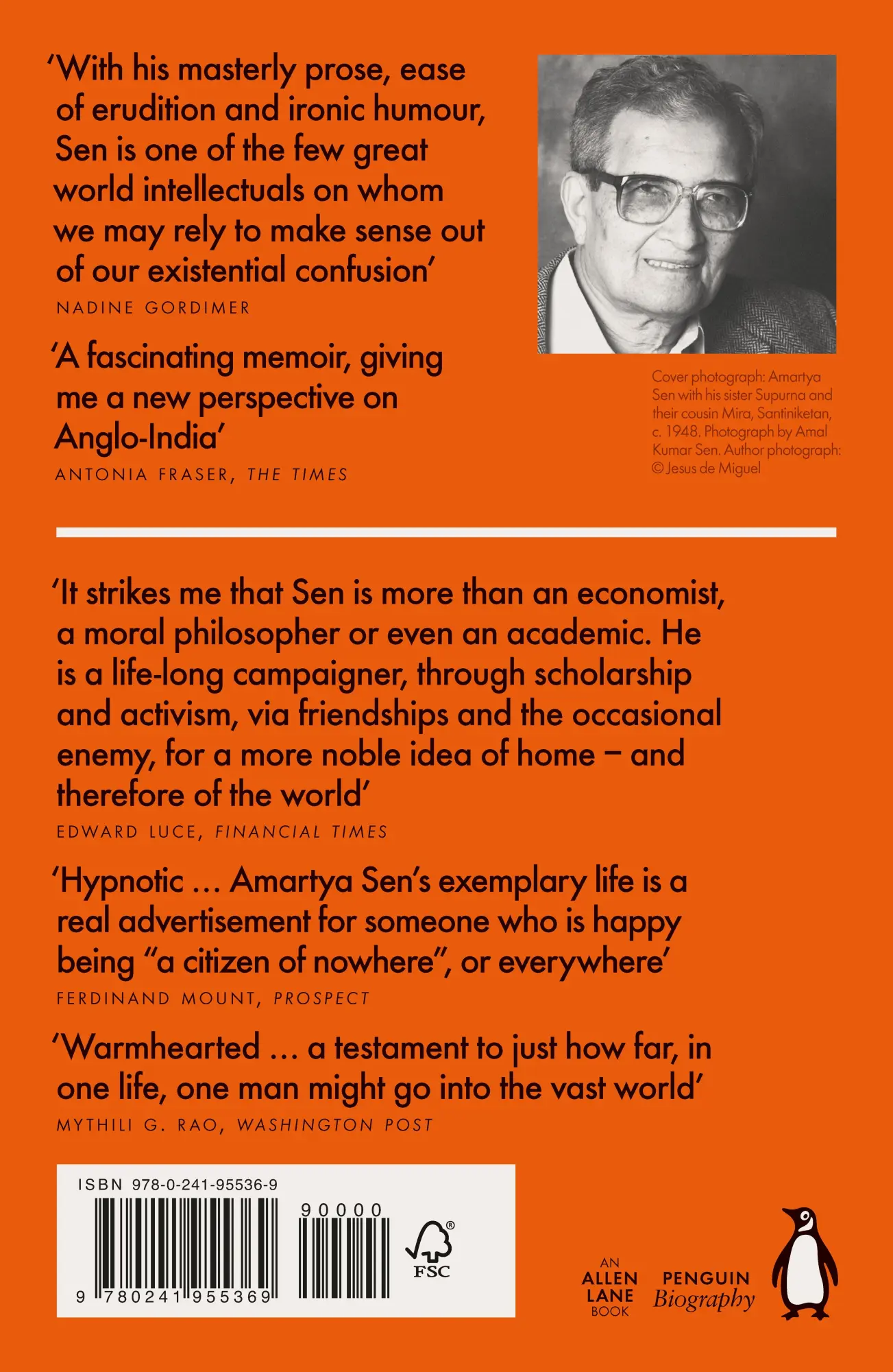 Rückseite: 9780241955369 | Home in the World | A Memoir | Amartya Sen | Taschenbuch | XVI | 2022