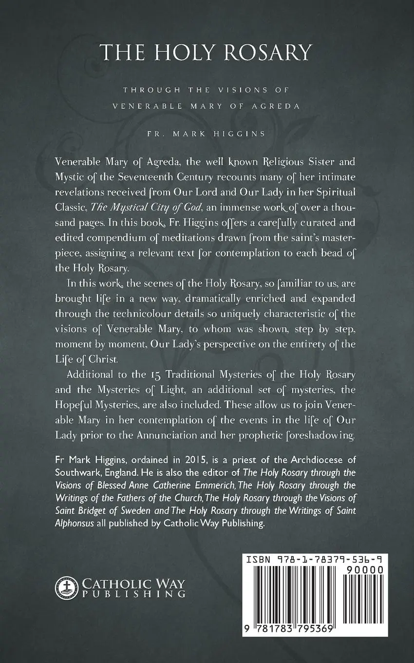 Rückseite: 9781783795369 | The Holy Rosary through the Visions of Venerable Mary of Agreda | Buch