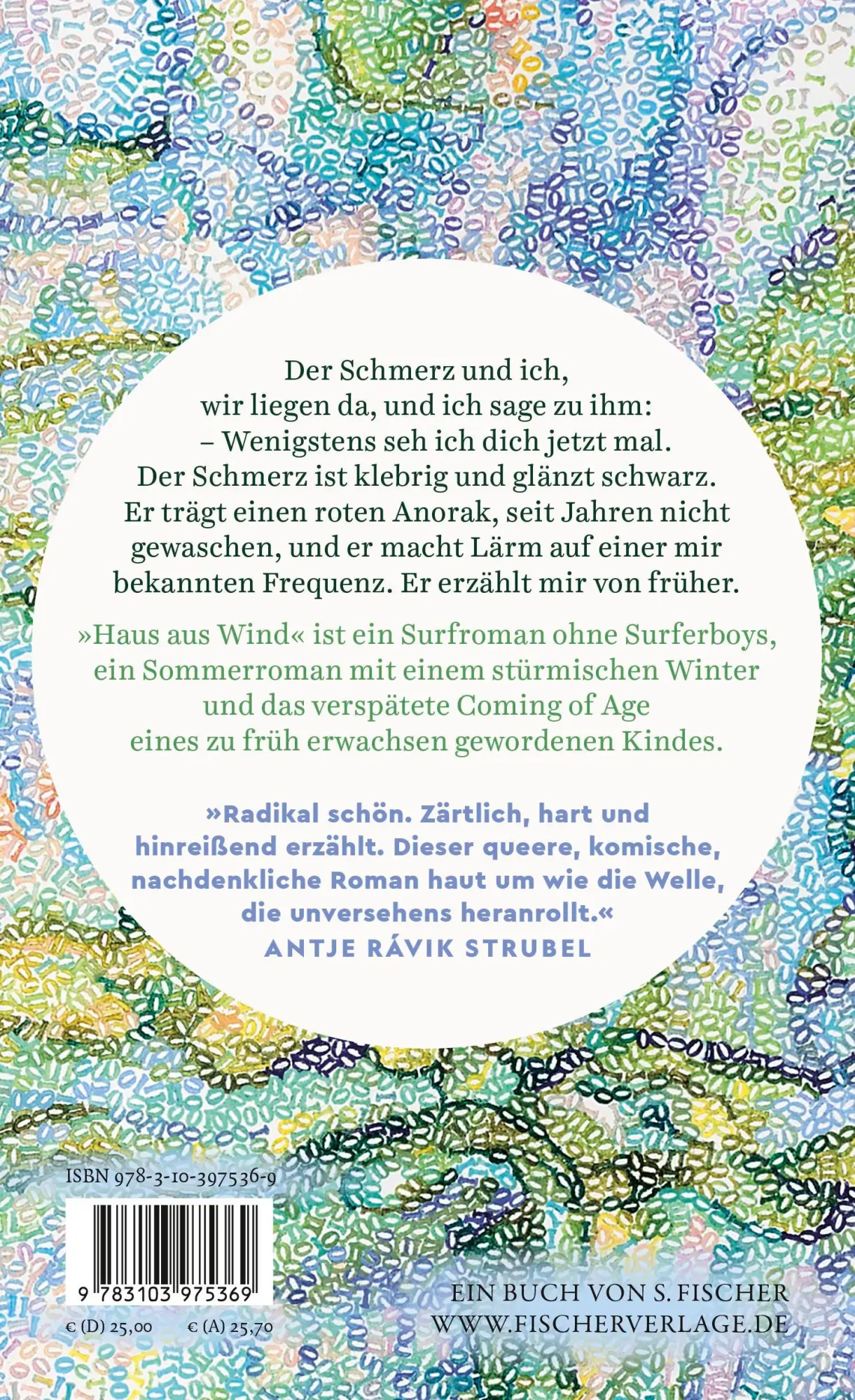 Rückseite: 9783103975369 | Haus aus Wind | Roman | Laura Naumann | Buch | 336 S. | Deutsch | 2024