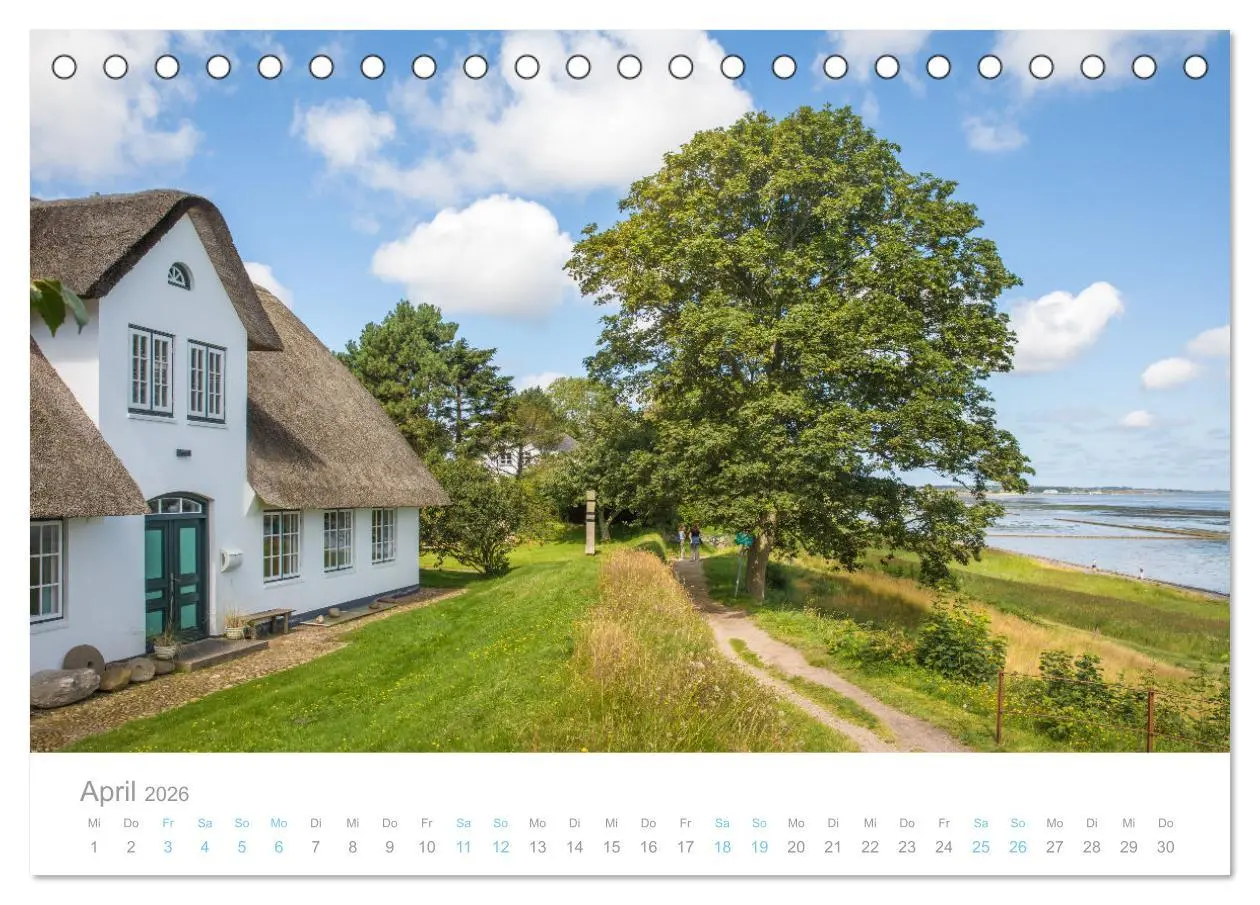 Bild: 9783457335369 | Sylt süchtig (Tischkalender 2026 DIN A5 quer), CALVENDO Monatskalender