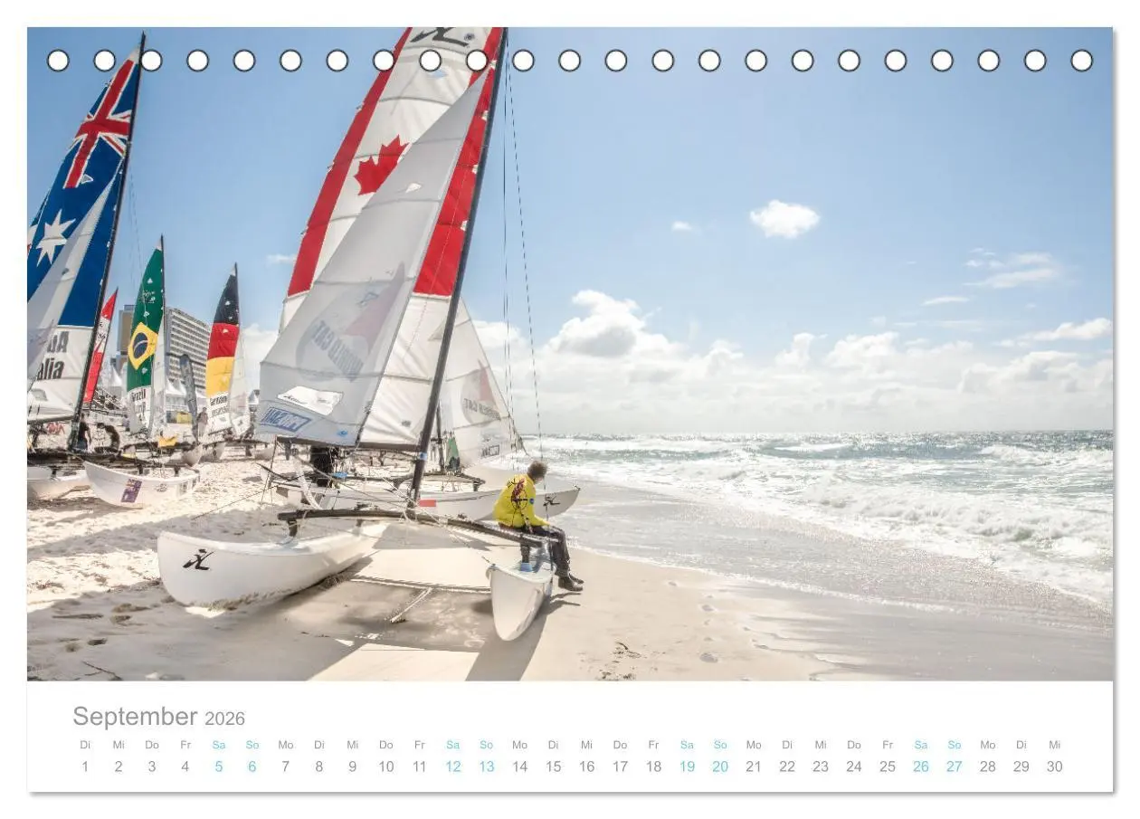 Bild: 9783457335369 | Sylt süchtig (Tischkalender 2026 DIN A5 quer), CALVENDO Monatskalender
