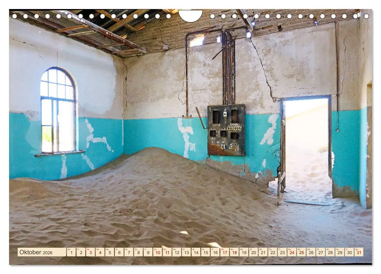 Bild: 9783457575369 | Kolmannskuppe Lost Place in Namibia (Wandkalender 2026 DIN A4...